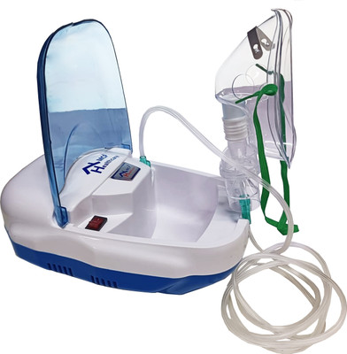 SWADESI BY MCP Nebulizer Machine for kids and adults Mouth Piece Child and Adult Mask Nebulizer Nebulizer(Blue)