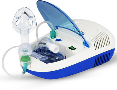 LUXUS Nebpro LX-105 Nebulizer with Complete Kit for Adult and Child Nebulizer(White)