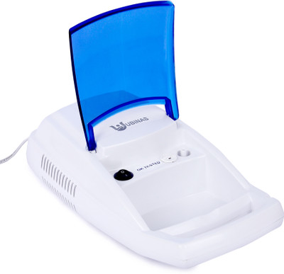 Ubinas Best Compressor Complete Kit with Child and Adult Mask With Mouth Piece Nebulizer(White)
