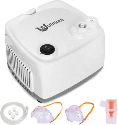 Ubinas Eco Compressor Complete Kit with Child and Adult Mask Nebulizer Nebulizer(White)