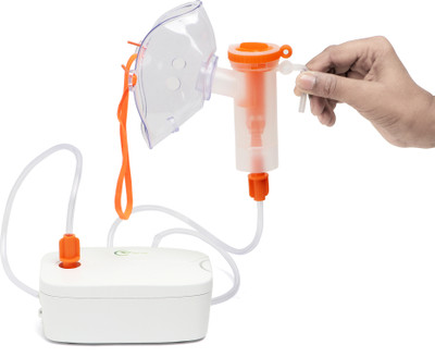 RCSP Nebulizer Machine Kit for Adults & Children, Complete Set with Masks & Adapter Nebulizer(White)