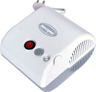 NISCOMED Piston Compressor Handy Nebulizer/ Nebulizer NB-121 Nebulizer(White)
