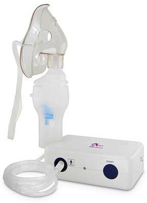SWADESI BY MCP Compressor Nebulizer Machine with Complete Kit NE803 Effective Breathing Therapy Nebulizer(White)