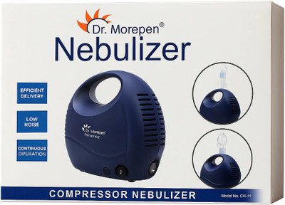 Dr. Morepen CN-11 used for both Adult and Child Nebulizer(Blue)