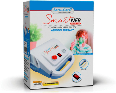 Sara+Care SmartNeb Air Compressor Nebulizer(White)