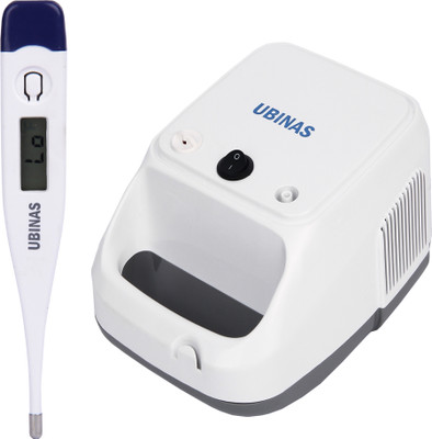Ubinas Advance Nebulizer With Digital Thermometer Best In One Combo Nebulizer(White)