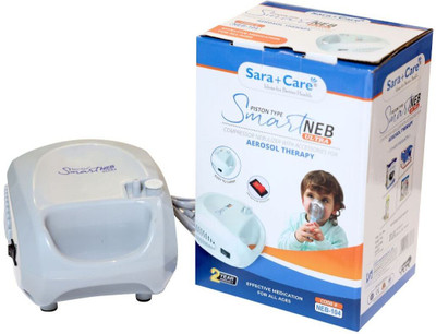 Sara+Care SmartNeb Ultra Air Compressor Nebulizer(White)
