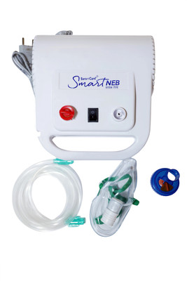 Sara+Care SmartNeb Piston Type Air Compressor Nebulizer(White)