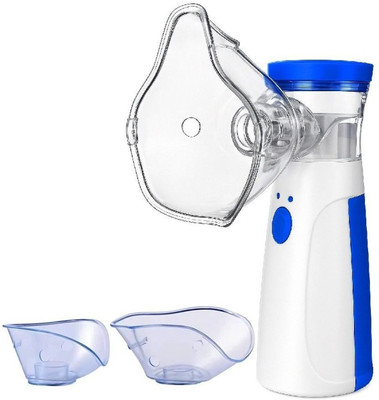 Fangtooth JSLW-302 Mesh Nebulizer for Kids/Adults, Handheld Device- Mesh Nebulizer(White, Blue)