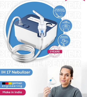 Health Track BEURER IH17 GERMAN TECHNOLOGIES NEBULIZER WITH 3 YEAR GUARANTEE Nebulizer(Multicolor)