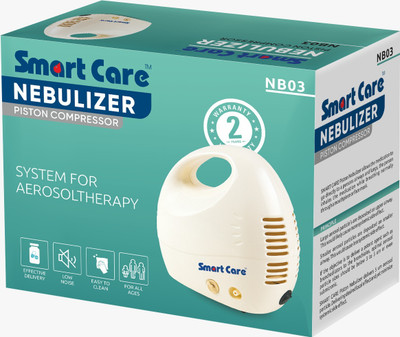 Smart Care Neubilizer Piston Compressor NB 03 Nebulizer(White)