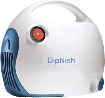 DipNish Durable Compressor Nebulizer Machine Kit with Child and Adult Mask.. Nebulizer(White)