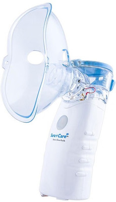 Sara+Care NEB 108 Ultrasonic Mesh Portable Nebulizer(White)