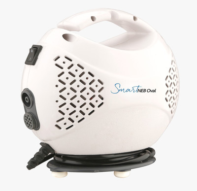 Sara+Care SmartNeb Oval Air Compressor Nebulizer For Child & Adult Nebulizer(White)