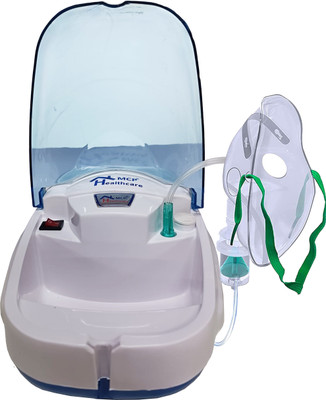 SWADESI BY MCP Nebulizer Machine for kids and adult piston compressor nebulizer With Mouth Mask Nebulizer(Blue)