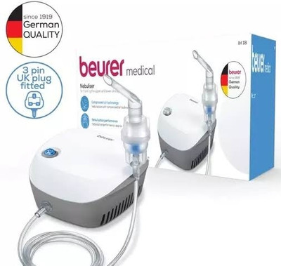 PREQURE BEURER IH 18 NEBULIZER GERMAN TECHNOLOGIES WITH 2 YEAR GUARANTEE Nebulizer(White)