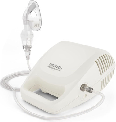 Medtech Handyneb Super CompressorMachine with Kit for Adult and Kids Nebulizer(White)