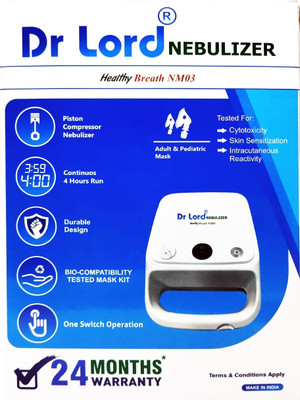 Dr Lord Nebulizer Healthy Breath NM03 Nebulizer(White)