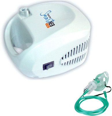 Sara+Care SmartNeb Ultra Air Compressor Nebulizer With Child Mask Nebulizer(White)