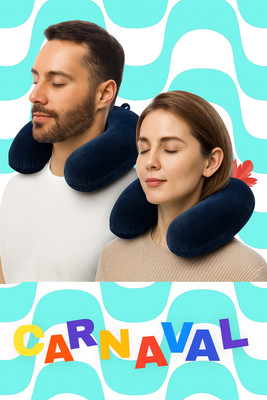 CALYWORK NP_BLUE Combo Neck Pillow(BLUE)
