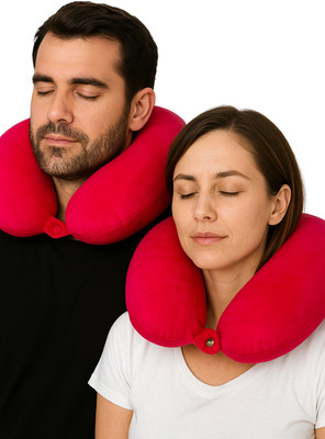 CALYWORK NP_RED_COMBO. Neck Pillow(RED)