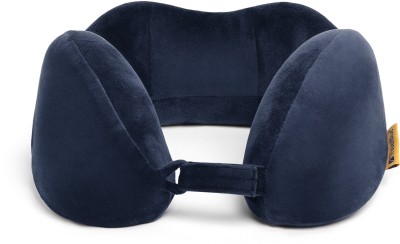 TRAVEL BLUE Tranquility Memory Foam Foldable Travel Pillow Large( Navy) Neck Pillow(Navy)