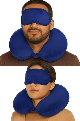 CALYWORK NP_BLUE_COMBO/EYE_MASK Neck Pillow(BLUE)