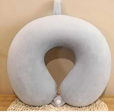 Vartanu Memory foam travel neck pillow Neck Pillow(multicolor)
