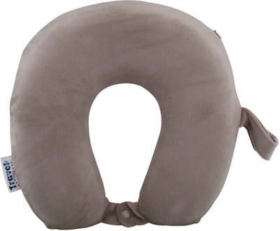 Travel Additions Travel Memory Foam Neck Pillow Multipurpose Neck Pillow(Light Grey)