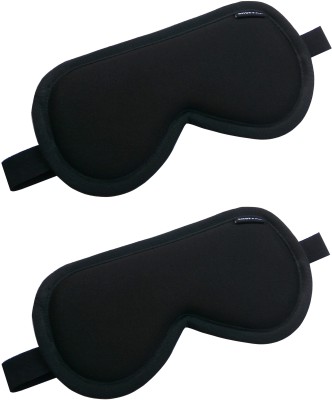 shoppax Extra Dark Cotton Sleeping Mask Eye Shade(Black)