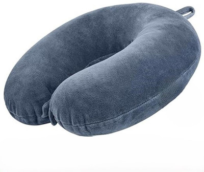 Maanisha Enterprises Premium Neck Pillow for Travelling Airplane Travel Pillow Comfortable Head Rest Neck Pillow(Grey)