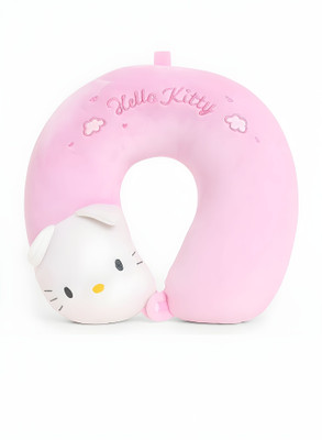 Little Rido For Kids Color Changing Soft Plush U-shaped Travel Neck Pillow(Pink)