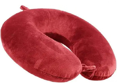 Jounwal U Shape travelling neck pillow multipurpose headrest, neck rest Neck Pillow(Red)