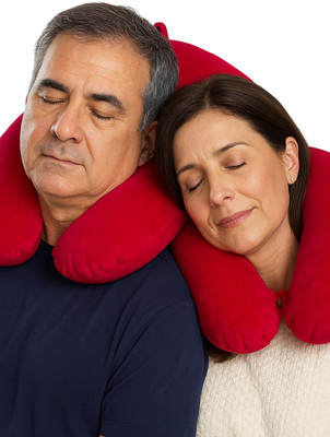 CALYWORK NP_RED_COMBO.. Neck Pillow(RED)