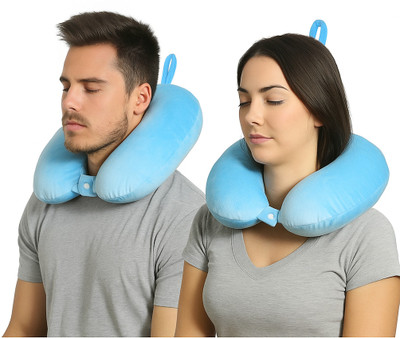 CALYWORK NP_SKYBLUE._COMBO Neck Pillow(SKY BLUE)