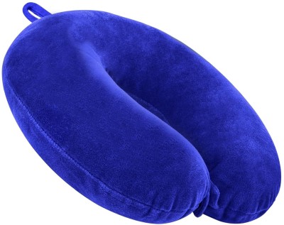 P I SOFT TOYS Travel Neck Pillow Rest Cushion for Travel and Sleeping neck Support Neck Pillow Neck Pillow(Blue)