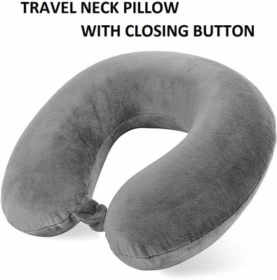 TURIYA Fibre U-Shaped Soft Travelling Multipurpose_N1 Neck Pillow(GREY)