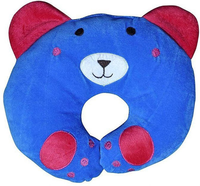 TURIYA U Shape Headrest Cartoon Design_N1 Neck Pillow(Blue, Pink)