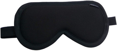 shoppax Soft black elastic smooth sleeping mask Eye Shade(black)