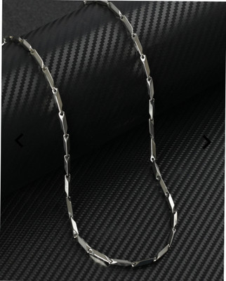 Her trendss Stainless steel silver Rice chain silver chimes for MEN and BOYS. Steel Chain