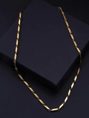 Shinecraft Golden craft Sterling Silver Plated Metal Chain