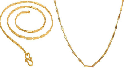 Nawab Collection Fashionable Stylish And Trendy Classic Design Chain for Women Gold-plated Plated Brass Chain