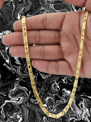 RKB SALES 1 gm high quality gold plated mens chain Gold-plated Plated Alloy Chain