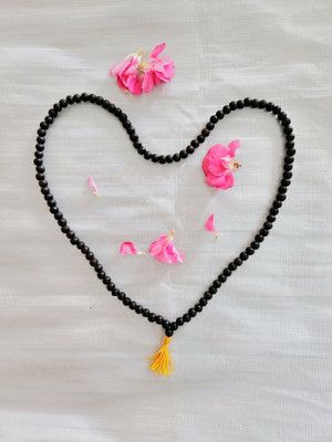 The Hindu Heritage Karungali mala Beads Wood Necklace