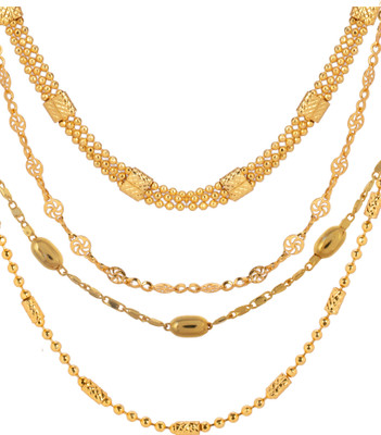 AanyaCentric Gold-plated Plated Alloy Chain Set