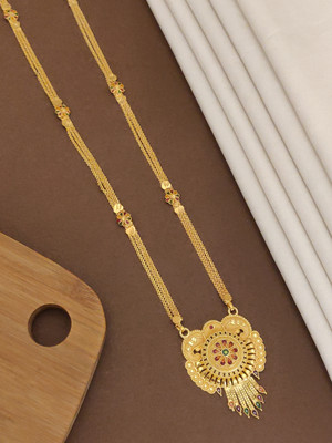 Krishna Imitation KJ_JT_37 Gold-plated Plated Brass Layered