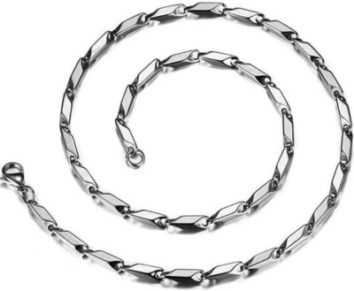 mohita collection Alexandrite 900 Silver Plated Stainless Steel Chain