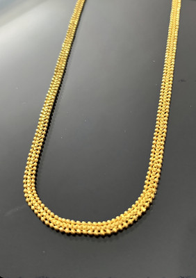 Zoeria Ball chain Gold-plated Plated Brass Chain