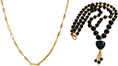 Nawab Collection Fashionable Stylish And Trendy Classic Design Chain for Women Gold-plated Plated Brass Chain