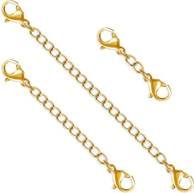 savytronics 3 PCS Necklace Extender Metal Chain